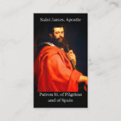 St. James de Apostel Novena Prayer Kaart Contactkaartje (Voorkant)