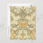 St. James door William Morris, Acanthus vertrekt Briefkaart (Voorkant / Achterkant)