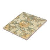 St. James door William Morris, Acanthus vertrekt Tegeltje (Zijkant)