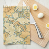 St. James door William Morris, Acanthus vertrekt Theedoek (Quarter Fold)