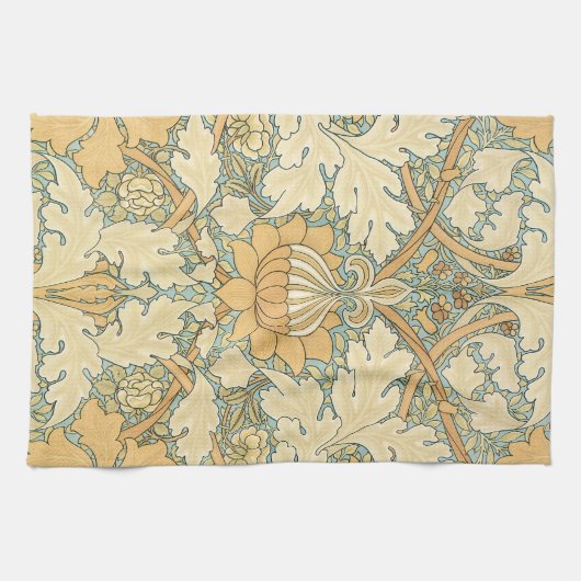 St. James door William Morris, Acanthus vertrekt Theedoek (Horizontaal)