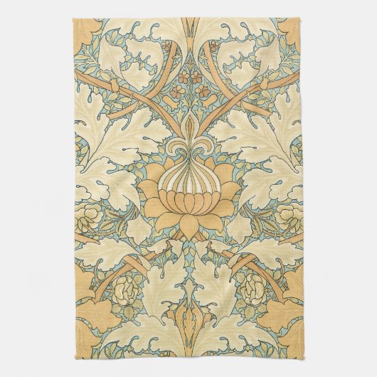 St. James door William Morris, Acanthus vertrekt Theedoek (Verticaal)