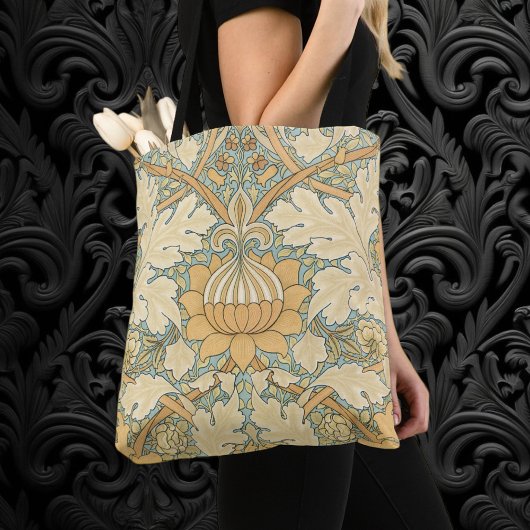 St. James door William Morris, Acanthus vertrekt Tote Bag