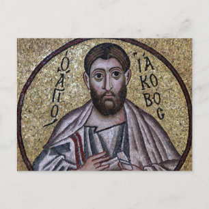 St. James, het Byzantijnse mozaïekicoon Briefkaart