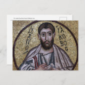 St. James, het Byzantijnse mozaïekicoon Briefkaart (Voorkant / Achterkant)