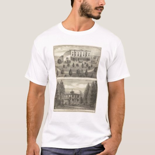 St James Hotel, woonplaats T-shirt (Voorkant)