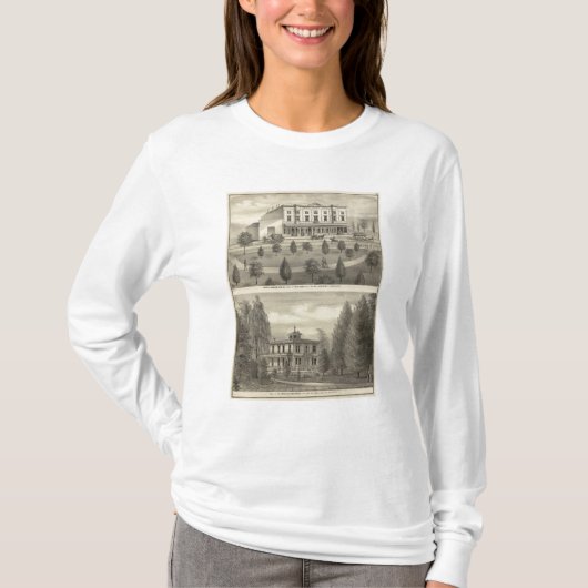 St James Hotel, woonplaats T-shirt (Voorkant)