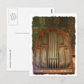 St James, Kinnersley, briefkaart VK (Voorkant / Achterkant)