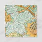 St. James Pattern (1881) van William Morris Vierkante Visitekaartje (Voorkant)