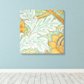 St James Pattern (door William Morris) Canvas Afdruk (Insitu (Houten vloer))