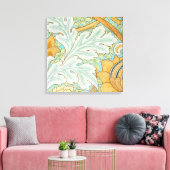 St James Pattern (door William Morris) Canvas Afdruk (Insitu (Woonkamer))