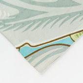 St James Pattern (door William Morris) Fleece Deken (Hoek)