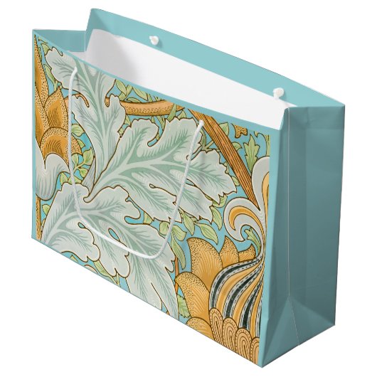 St James Pattern (door William Morris) Groot Cadeauzakje (Voorkant Gekanteld)