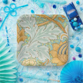 St James Pattern (door William Morris) Papieren Bordje (Feest)