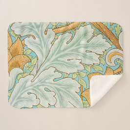 St James Pattern (door William Morris) Sherpa Deken