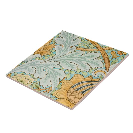 St James Pattern (door William Morris) Tegeltje (Zijkant)