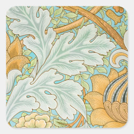 St James Pattern (door William Morris) Vierkante Sticker