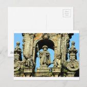 St James, Santiago de Compostela Cathedral, Spanje Briefkaart (Voorkant / Achterkant)
