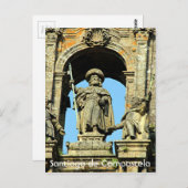 St James, Santiago de Compostela Cathedral, Spanje Briefkaart (Voorkant / Achterkant)