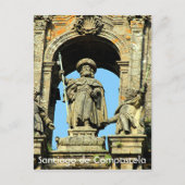St James, Santiago de Compostela Cathedral, Spanje Briefkaart (Voorkant)