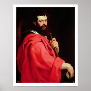 St. James the Apostle, c.1612-13 (olie op het pane Poster
