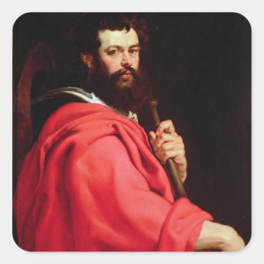 St. James the Apostle, c.1612-13 (zie panel) Vierkante Sticker (Voorkant)