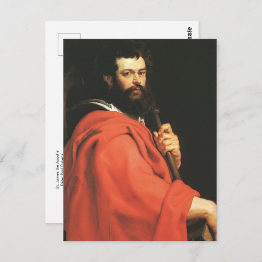 St. James the Apostle door Peter Paul Rubens Postc Briefkaart (Voorkant / Achterkant)