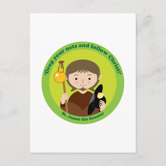 St. James the Greater Briefkaart (Voorkant)