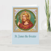 St. James the Greater (JMAS04) Blank Greeting Kaart (Voorkant)