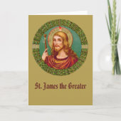St. James the Greater (JMAS04) Blank Greeting Kaart (Voorkant)
