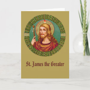 St. James the Greater (JMAS04) Blank Greeting Kaart