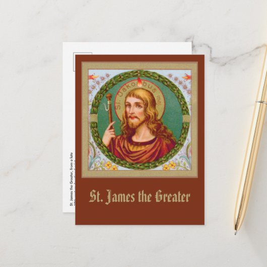 St. James the Greater (JMAS 04) Briefkaart (Voorkant / Achterkant in situ)