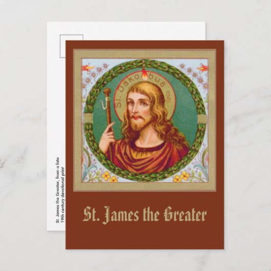 St. James the Greater (JMAS 04) Briefkaart (Voorkant / Achterkant)