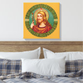 St. James the Greater (JMAS 04) Canvas Afdruk (Insitu (Slaapkamer))