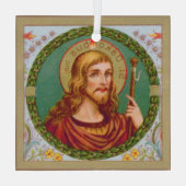 St. James the Greater (JMAS 04) Glas Ornament (Achterkant)