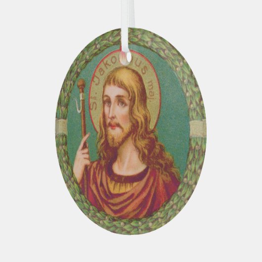 St. James the Greater (JMAS 04) Glas Ornament (Voorkant links)