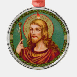 St. James the Greater (JMAS 04) Metalen Ornament