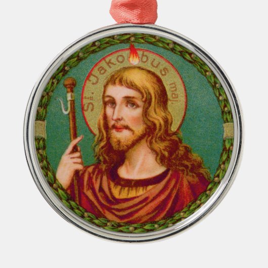 St. James the Greater (JMAS 04) Metalen Ornament (Voorkant)