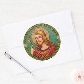 St. James the Greater (JMAS 04) Ronde Sticker (Envelop)