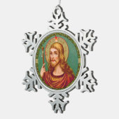 St. James the Greater (JMAS 04) Tin Sneeuwvlok Ornament (Rechts)