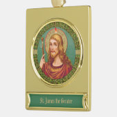 St. James the Greater (JMAS 04) Verguld Banner Ornament (Links)