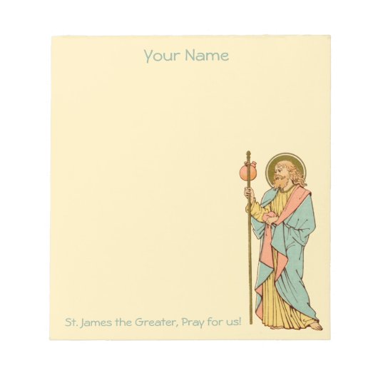 St. James the Greater (RLS 05) 5,5"x6" Notitieblok (Voorkant)