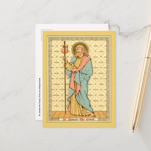 St. James the Greater (RLS 05) Briefkaart (Voorkant / Achterkant in situ)