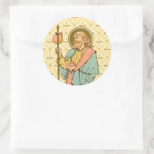 St. James the Greater (RLS 05) Ronde Sticker (Tas)