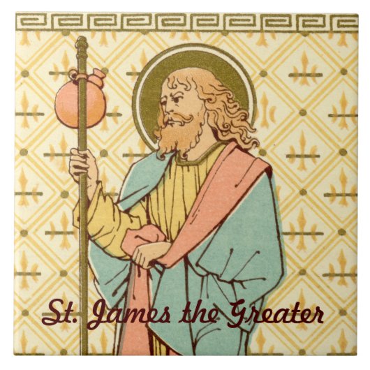 St. James the Greater (RLS 05) Tegeltje (Voorkant)