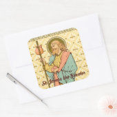 St. James the Greater (RLS 05) Vierkante Sticker (Envelop)