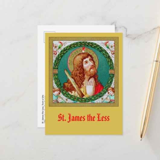St. James the Less (JMAS 05) Briefkaart (Voorkant / Achterkant in situ)