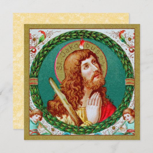 St. James the Less (JMAS 05) Square Blank Greeting (Voorkant / Achterkant)