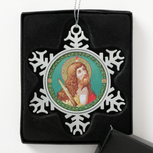 St. James the Less (JMAS 05) Tin Sneeuwvlok Ornament (Kistje)