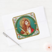St. James the Less (JMAS 05) Vierkante Sticker (Envelop)